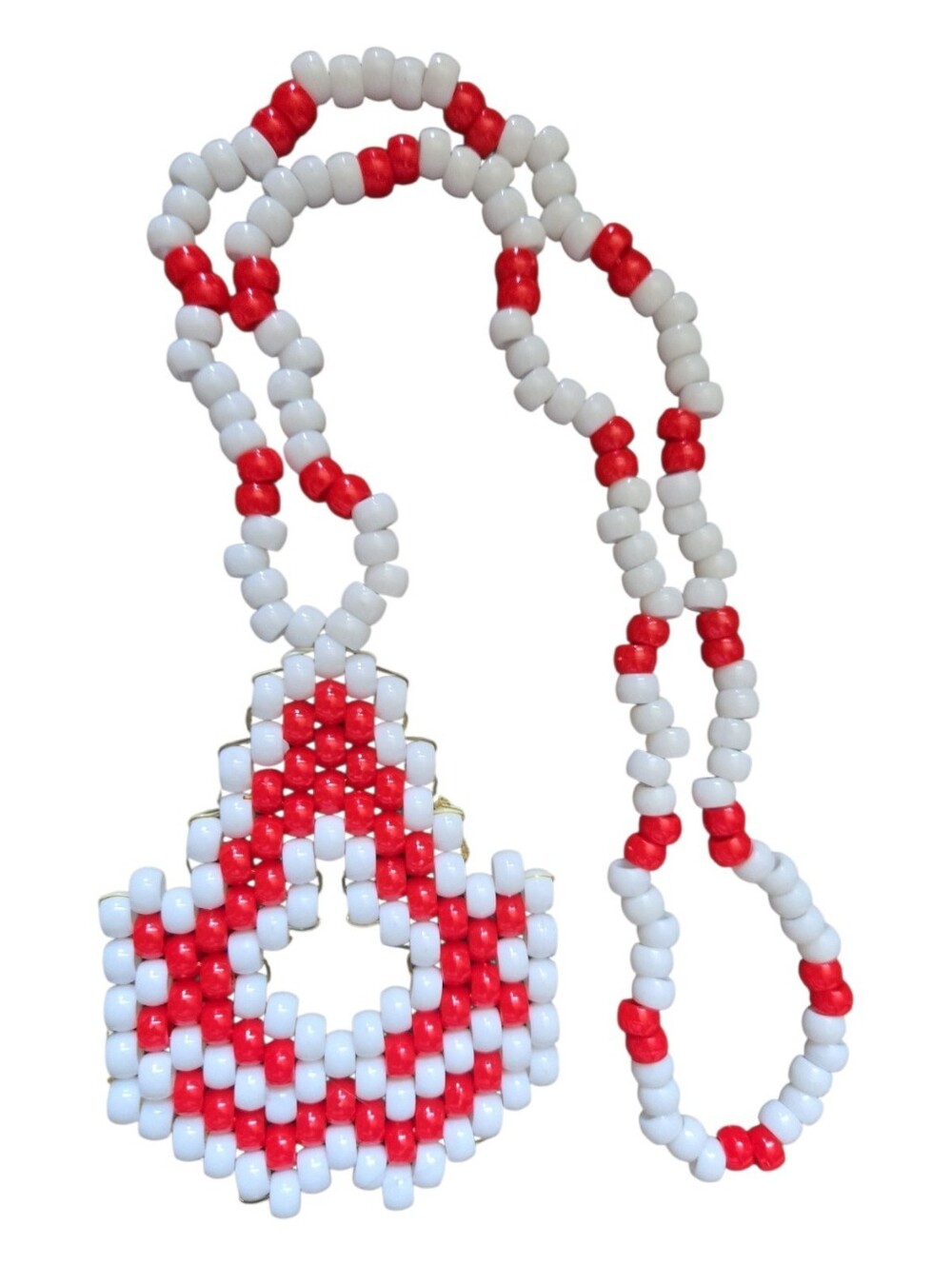 Handmade AC Theme Beaded Necklace